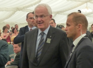 Der frühere Ministerpräsident Jürgen Rüttgers (CDU)  bei den Rheinischen Schützentagen 2011 in Essen Borbeck