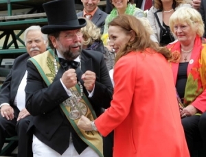 Boxkampf beim Schützenfest