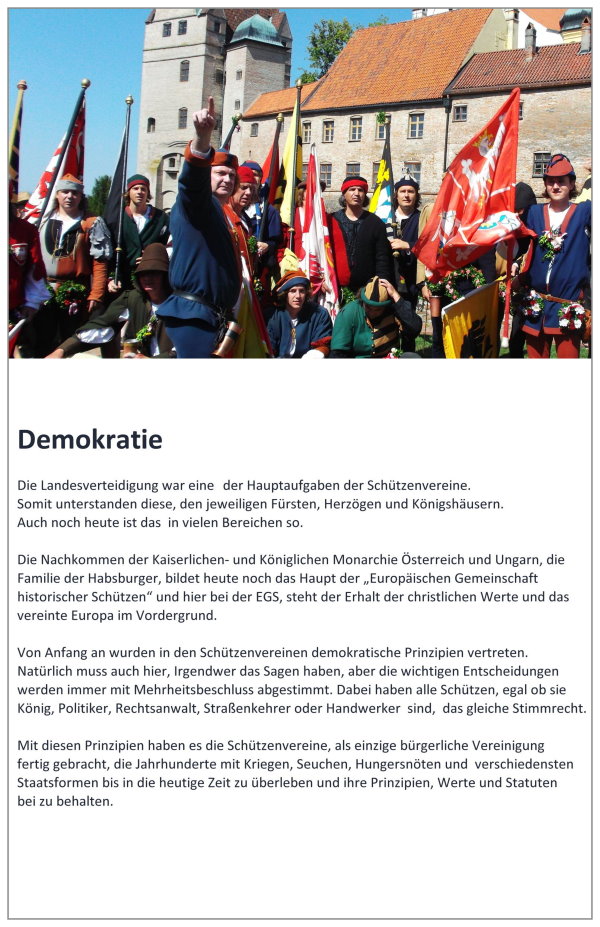Schützen in den Schulen