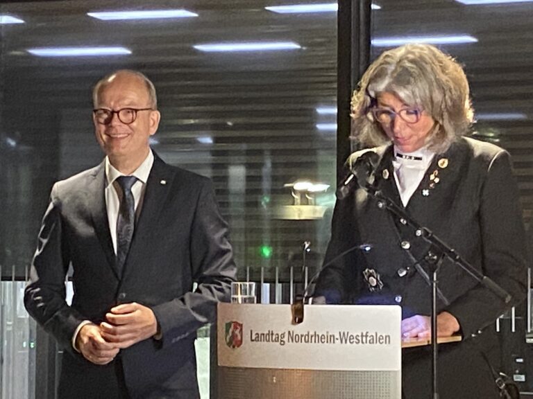 Britta Damm im Landtag NRW