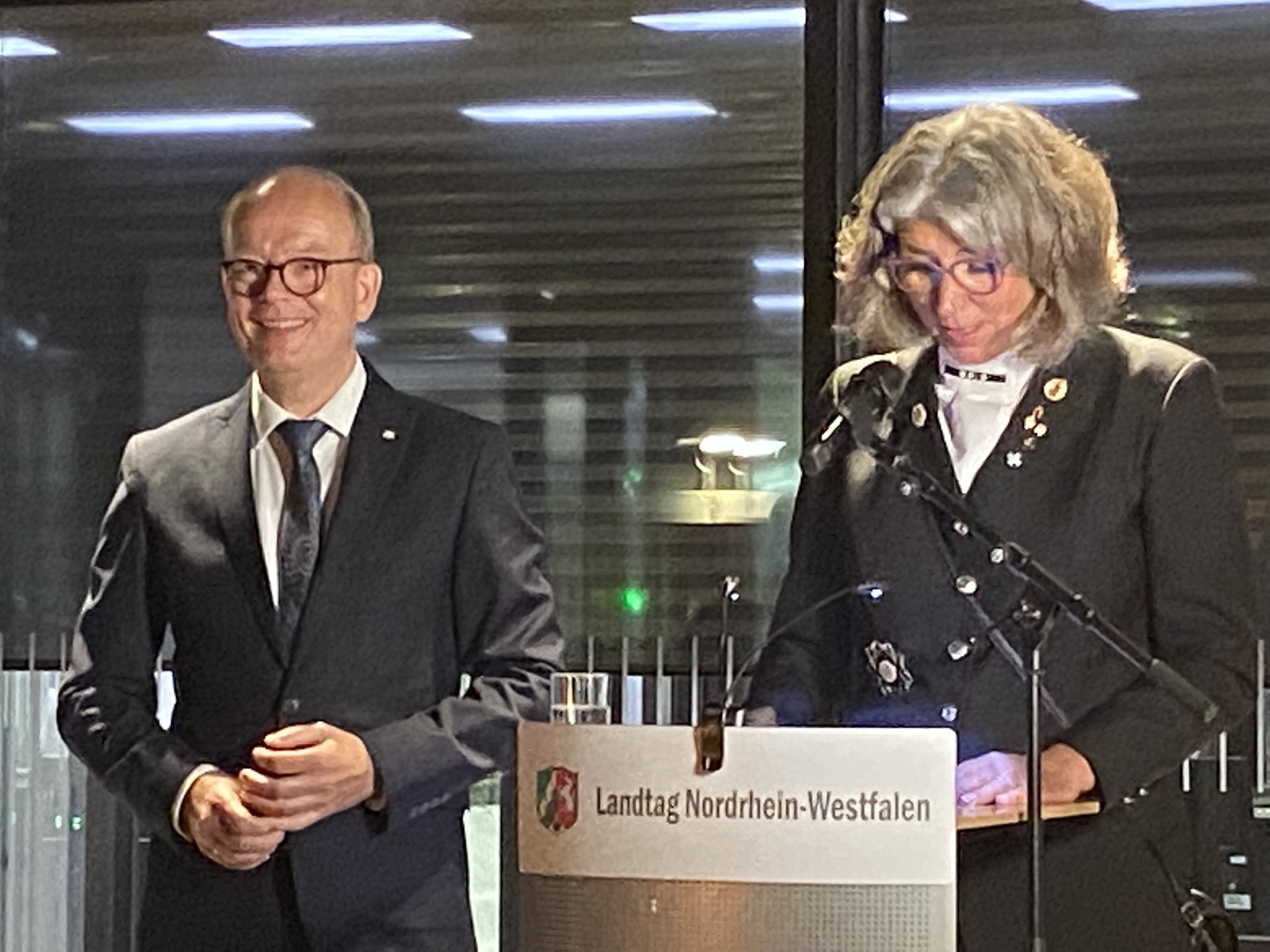 Britta Damm im Landtag NRW