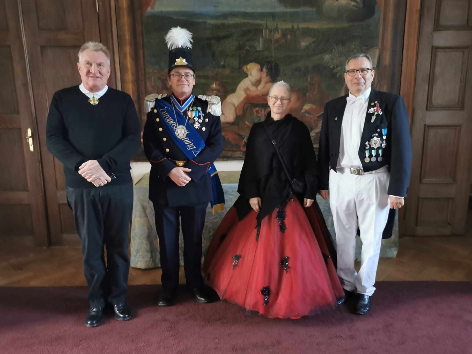 Ritterrunde auf Schloss Merode