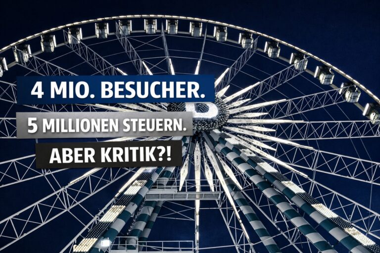 5 Mio. Steuereinnahme – und trotzdem Gegenwind